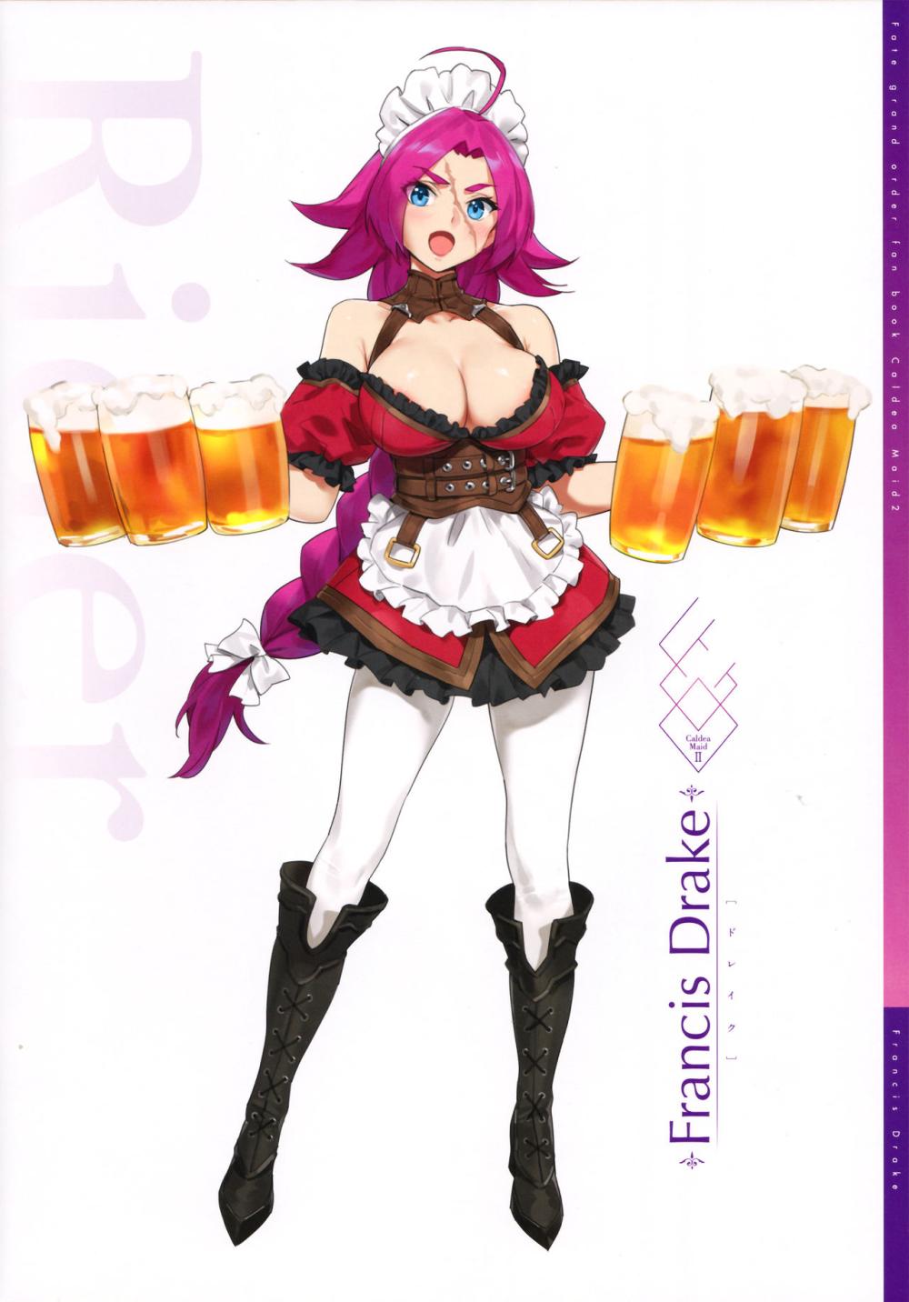 【Fate/Grand Order】露出度が高いメイド服姿で積極的に誘惑して濃厚なセックスをしちゃうスタイル抜群の美女たち5