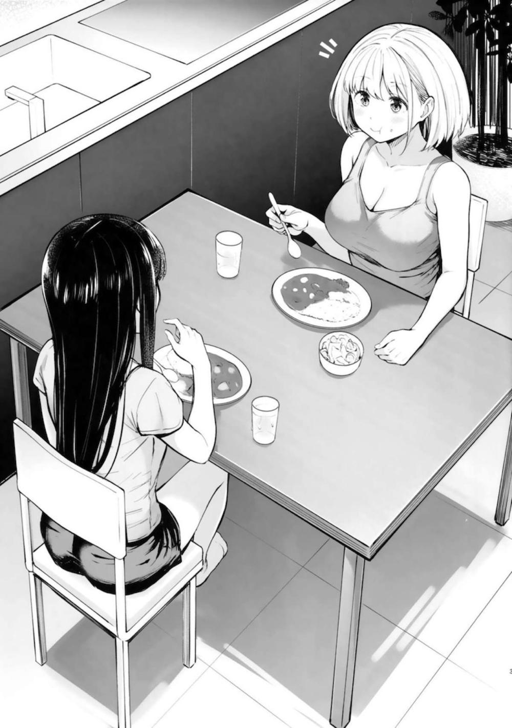 女の子向け無料エッチ漫画｜【レズ漫画  リコリス・リコイル】一緒にお風呂に入ってすっきりした後にベッドに入りキスを交わしイチャラブレズエッチしちゃう錦木千束と井ノ上たきな |  ふたり目線｜女性向け無料エロ漫画ガールズエッチコミックス