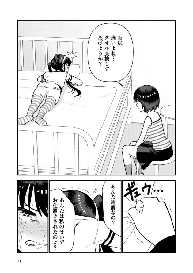 悪さをしてしまった可愛らしい女子学生がお仕置きとして下半身の着衣を禁止されてクラスのみんなの前でお尻ペンペンされちゃう羞恥プレイ72