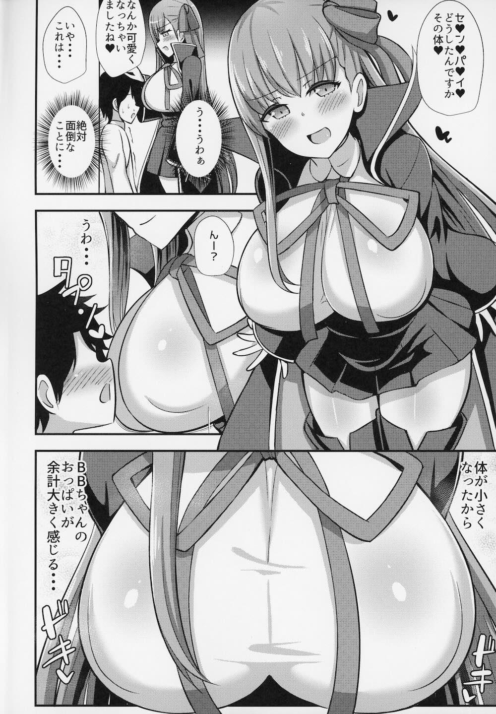 【Fate/Grand Order】BB身も心もショタ化しちゃったマスターが巨乳で可愛いBBお姉ちゃんに搾り取られるおねショタエッチ3