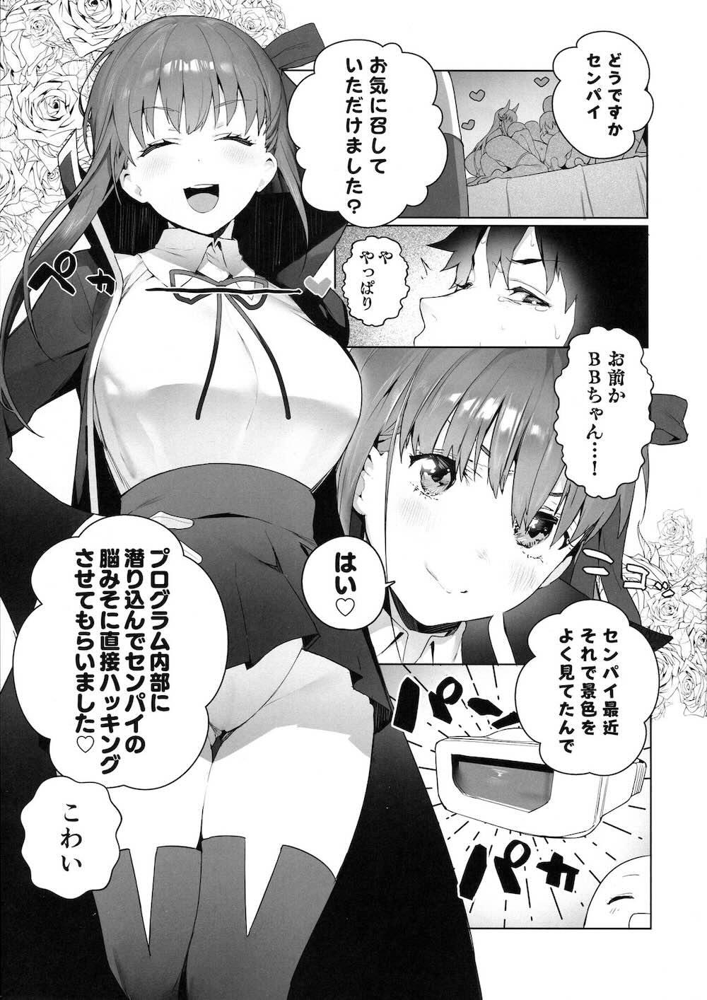 【Fate/Grand Order】脳みそを直接ハッキングされてしまったマスターが大勢のドスケベ美女サーヴァントたちに迫られて何度もイカされちゃうお仕置き乱交エッチ4