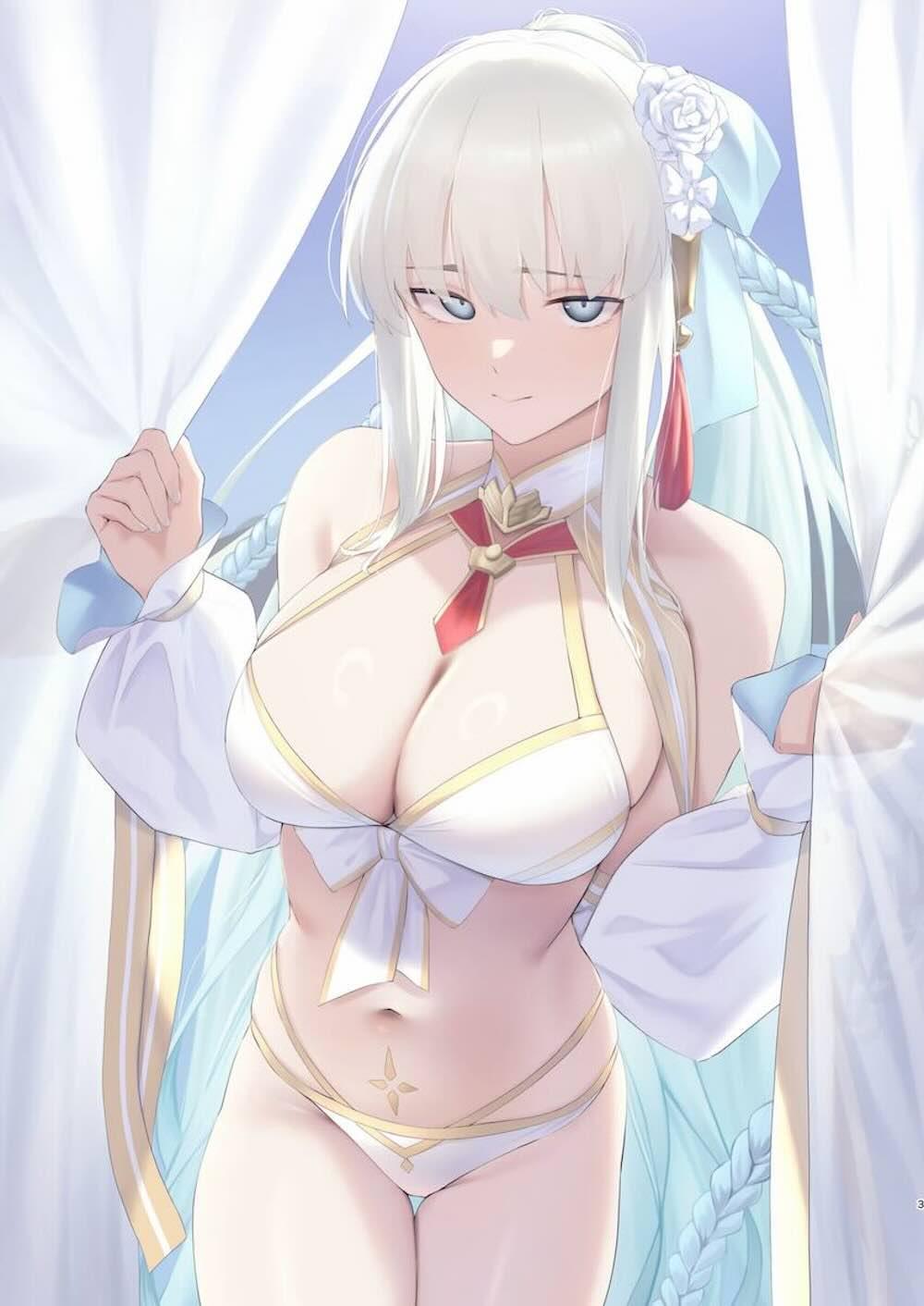 【Fate/Grand Order】スタイル抜群でセクシーな格好のモルガンが勃起してしまった指揮官の夫を誘惑して何度もイカせちゃうイチャラブご奉仕セックス2