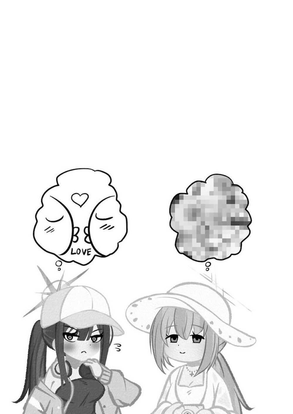 【ブルーアーカイブ】アリウススクワッドのみんなで海になってきたふたなりの戒野ミサキが槌永ヒヨリに弱みを握られ禁欲させられて言葉責めを浴びせられ欲求爆発セックス28