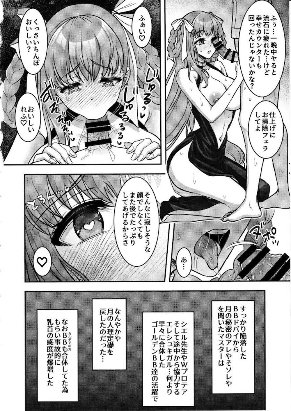 【Fate/Grand Order】幸せカウンターが止まったとマスターを呼び出したBBドバイが女性優位に性接待をするはずが強引に挿入されてイカされちゃう逆転エッチ27