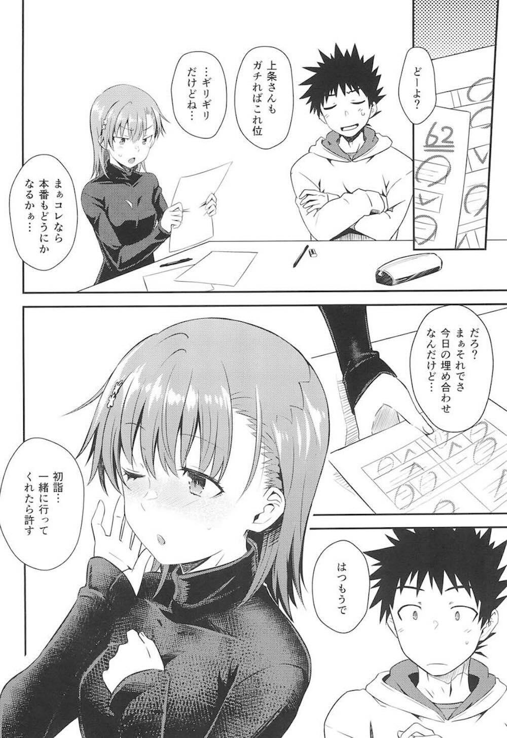 【とある科学の超電磁砲】呼び出しを受け上条当麻のマンションへやって来た御坂美琴が期末テストで赤点を取ってしまった上条の為の勉強会だったはずが押し倒されてスッキリさせてあげちゃうドキドキエッチ23