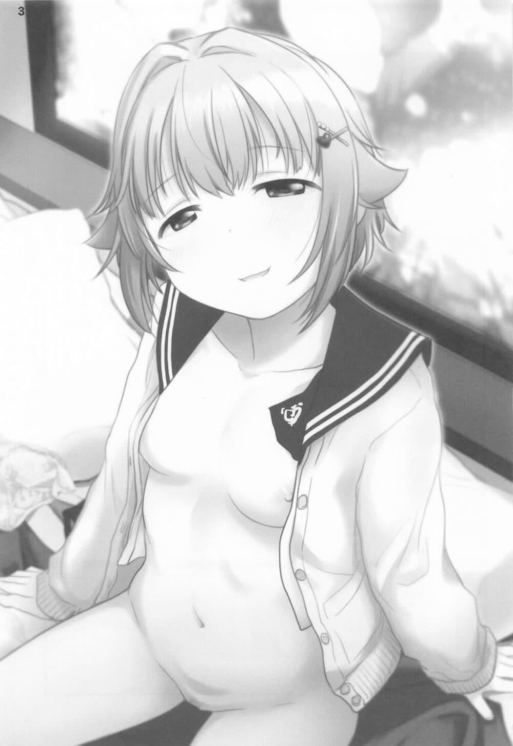 【アイドルマスターシンデレラガールズ】ラブホでセーラー服姿の輿水幸子がプロデューサーとプライベートカウントダウンライブを楽しみながらムラムラが我慢できずイチャラブセックス2