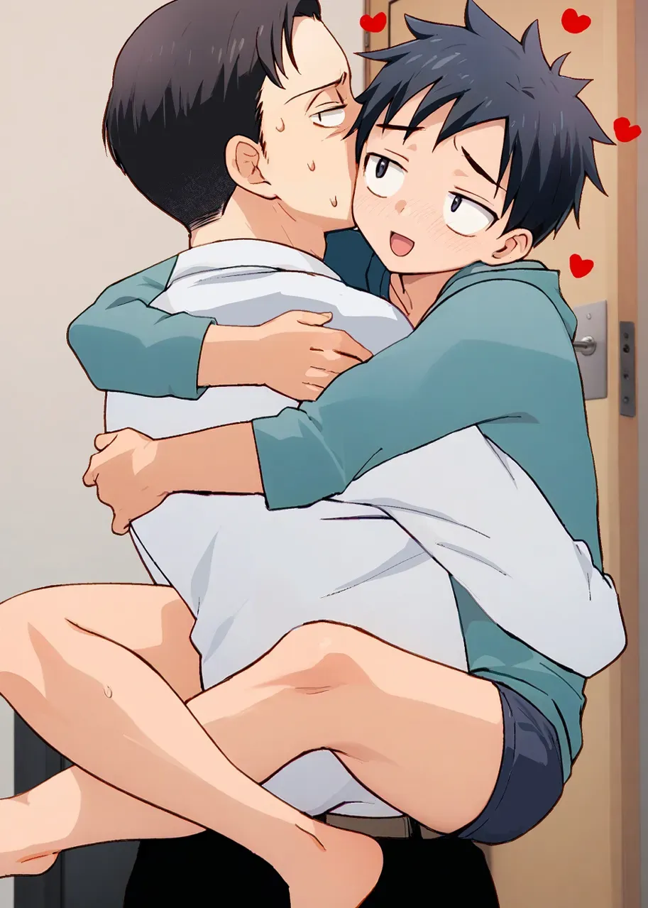 【BL漫画】単身赴任から息子と一緒に2人で暮らすことになったサラリーマンの父親がお父さん大好きな息子に流されて禁断の近親ボーイズラブエッチ31