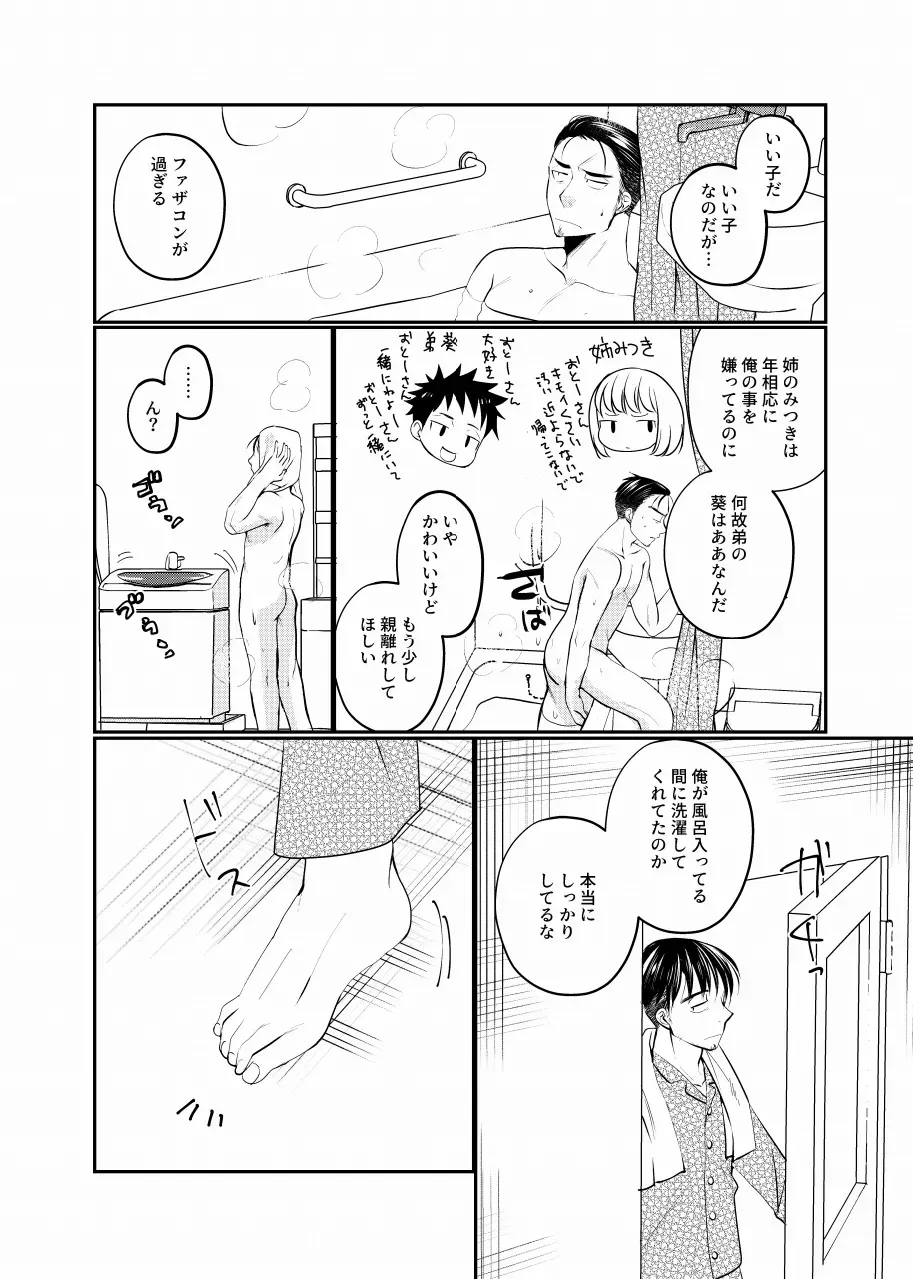 【BL漫画】単身赴任から息子と一緒に2人で暮らすことになったサラリーマンの父親がお父さん大好きな息子に流されて禁断の近親ボーイズラブエッチ6