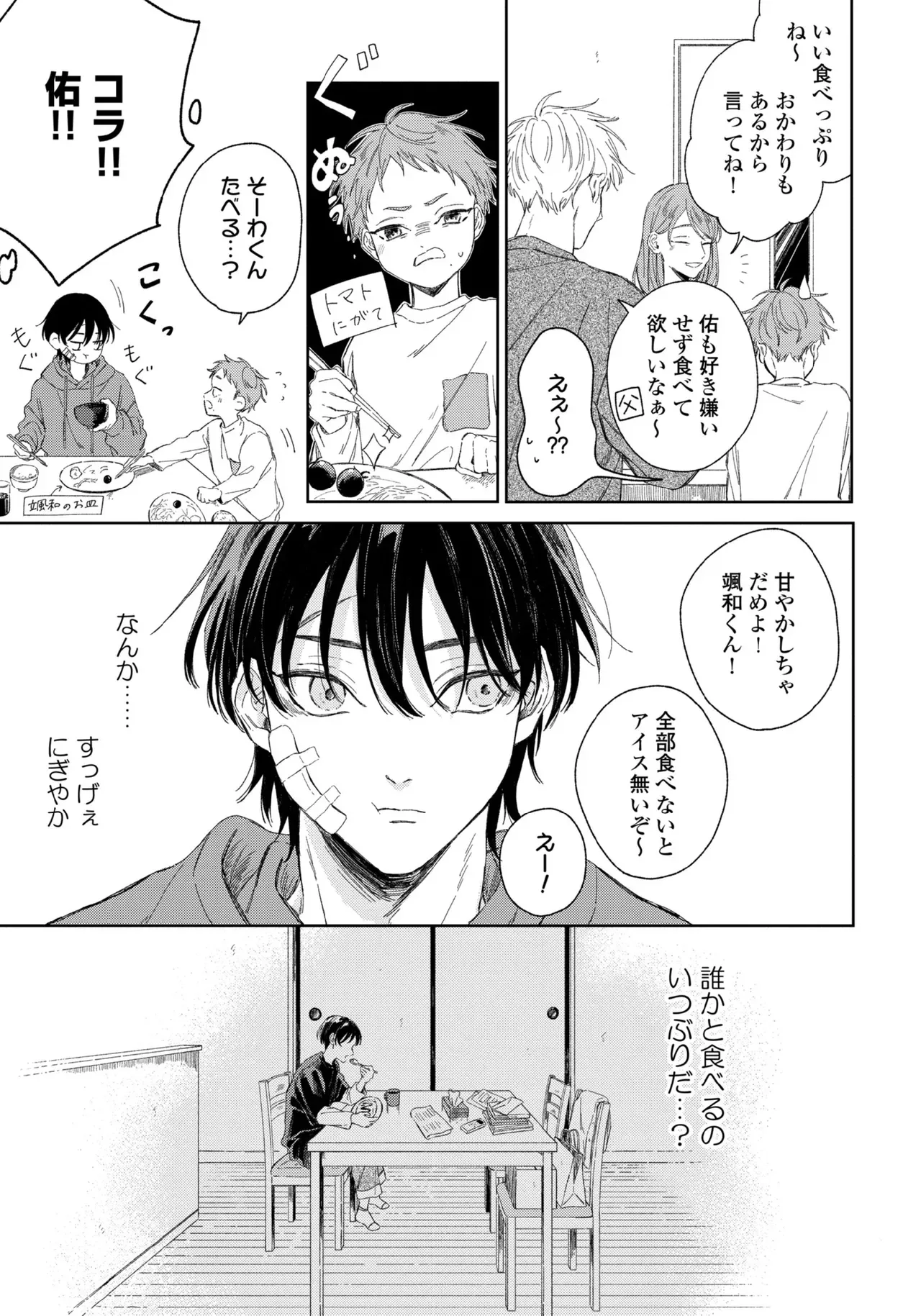 【BL漫画】友達がいない美少年の男子学生がイケメン先輩に花火大会でキスされてから微妙に距離が出来てしまいすれ違いながらも気持ちを伝えあうボーイズラブ33