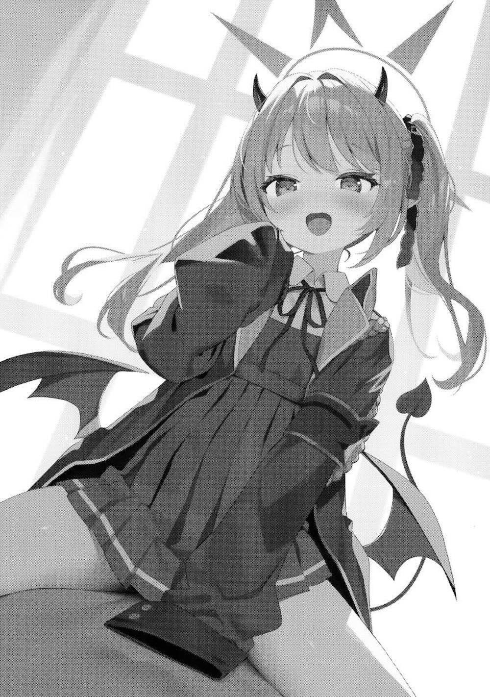 【ブルーアーカイブ】先生の膝の上に座っていたら勃起している事に気づいたロリカワのイブキが可愛く誘惑して一線を越えちゃう快感中出しセックス2