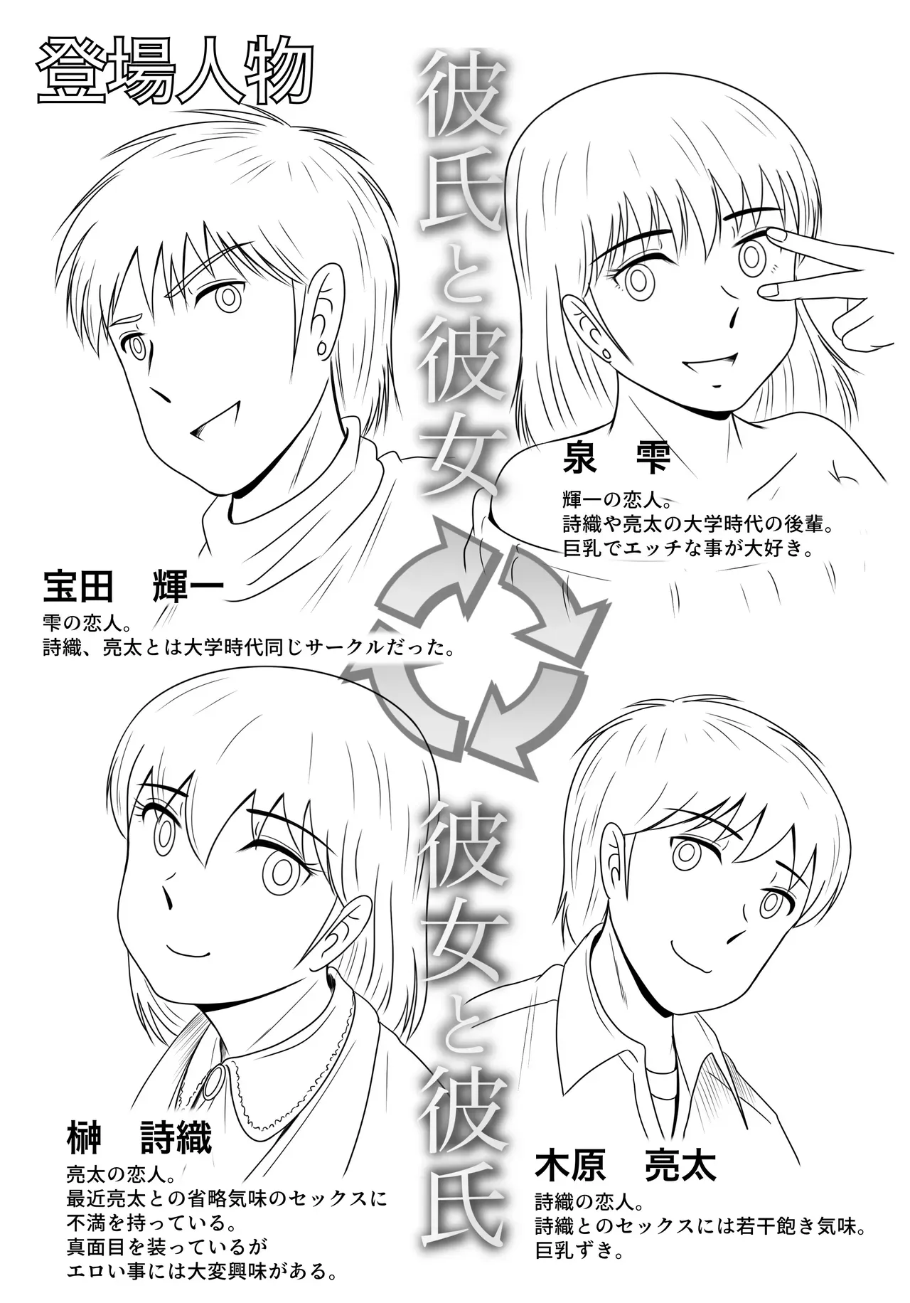 ひょんな事から彼氏と友達とスワッピングパーティーを行った可愛い彼女が男友達とのプレイに熱中してしまい恋人ともしたことのない中出しを許しちゃうドキドキ交換エッチ3