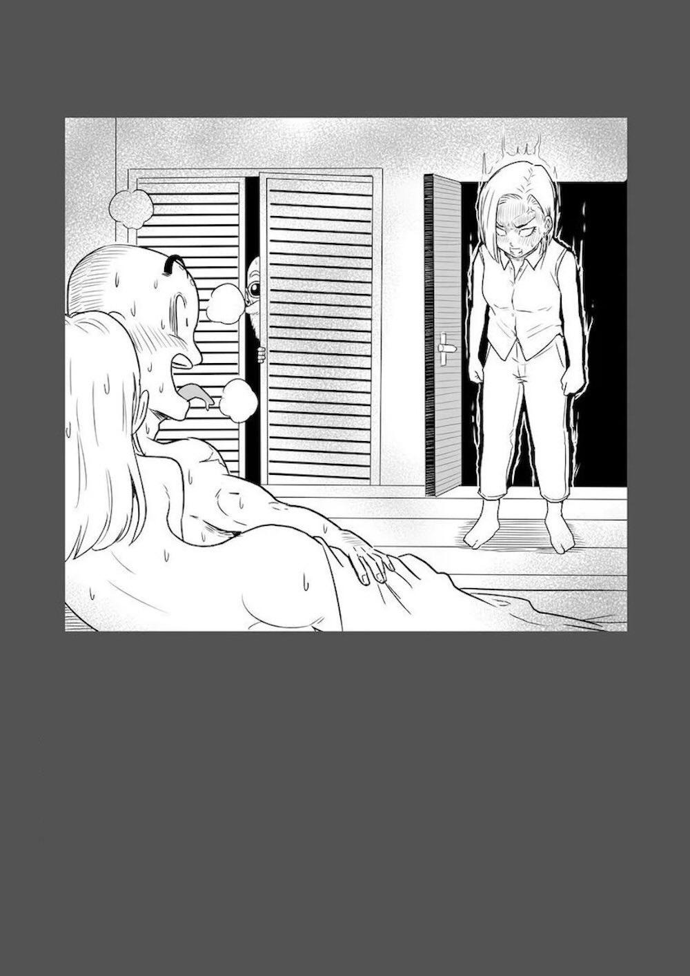 【ドラゴンボール】普段は酒を飲まないベジータがお酒を飲み酔ってブルマと間違えて18号にキスしてその気にさせてしまいクリリンを裏切って連続絶頂セックス29