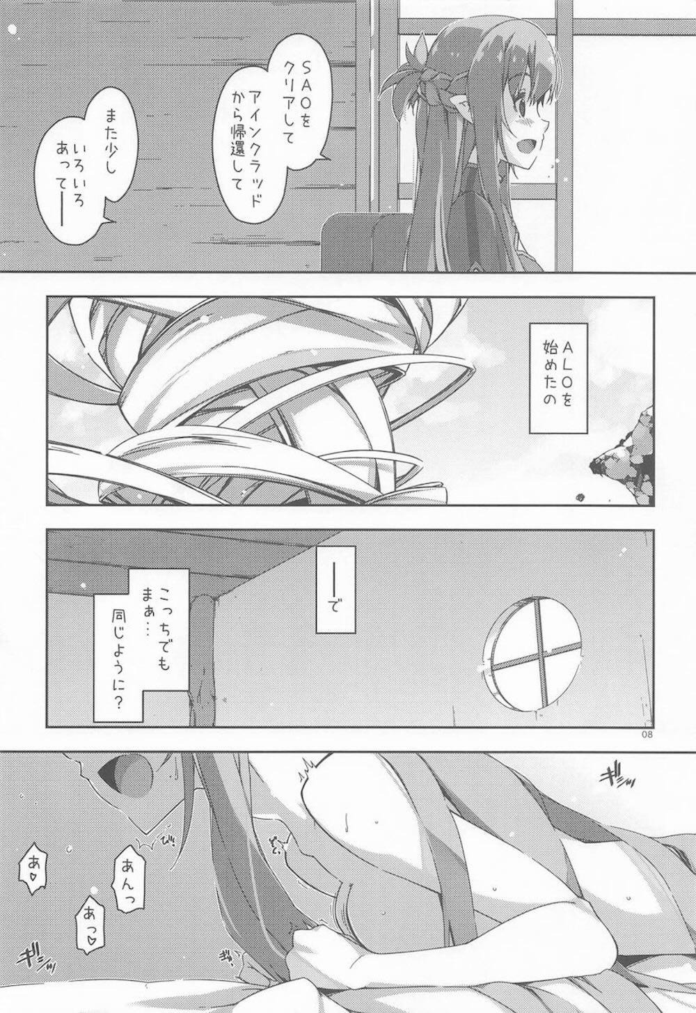 【ソードアート・オンライン】キリトとカラダの関係をもって何度も求め合ううちに開拓されて玩具の湯に絶頂させられちゃうアスナ7