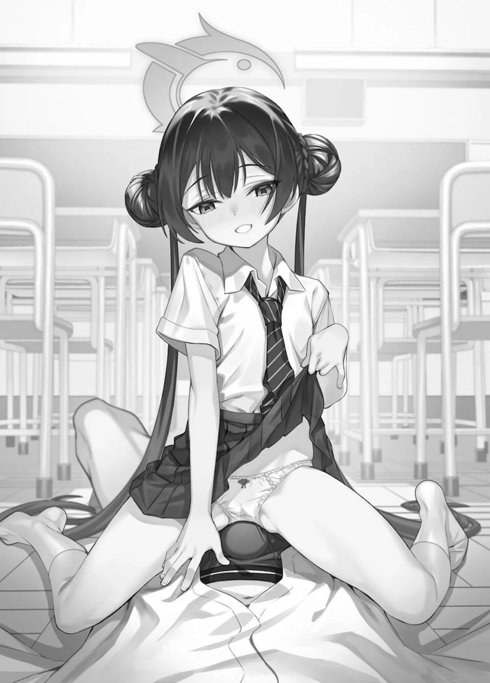 【ブルーアーカイブ】自己催眠にかかってしまった竜華キサキが素直になり先生に求めていっぱいご奉仕しちゃうイチャラブエッチ2