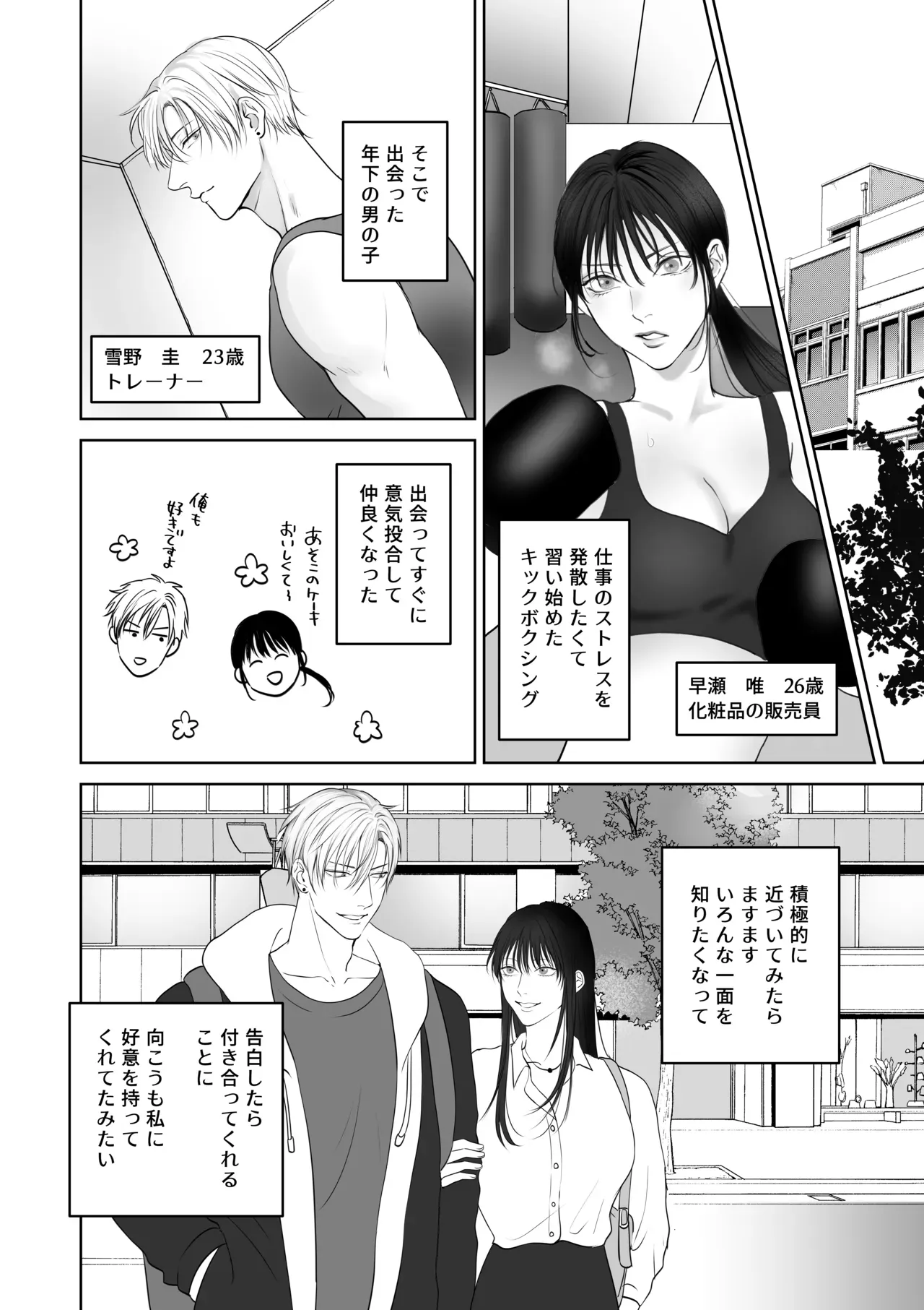 キックボクシングのジムで出会ったイケメンの年下彼氏にお願いされえぺニバンを付けてアナルを責めて逆アナルエッチしちゃうスレンダー美人彼女3