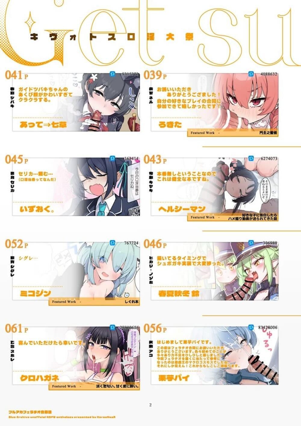 【ブルーアーカイブ】学校に通う尾刃カンナや柚鳥ナツのアイドル系女子校生が発情して先生の巨根を咥えこんで気持ち良くしてあげるご奉仕プレイ3