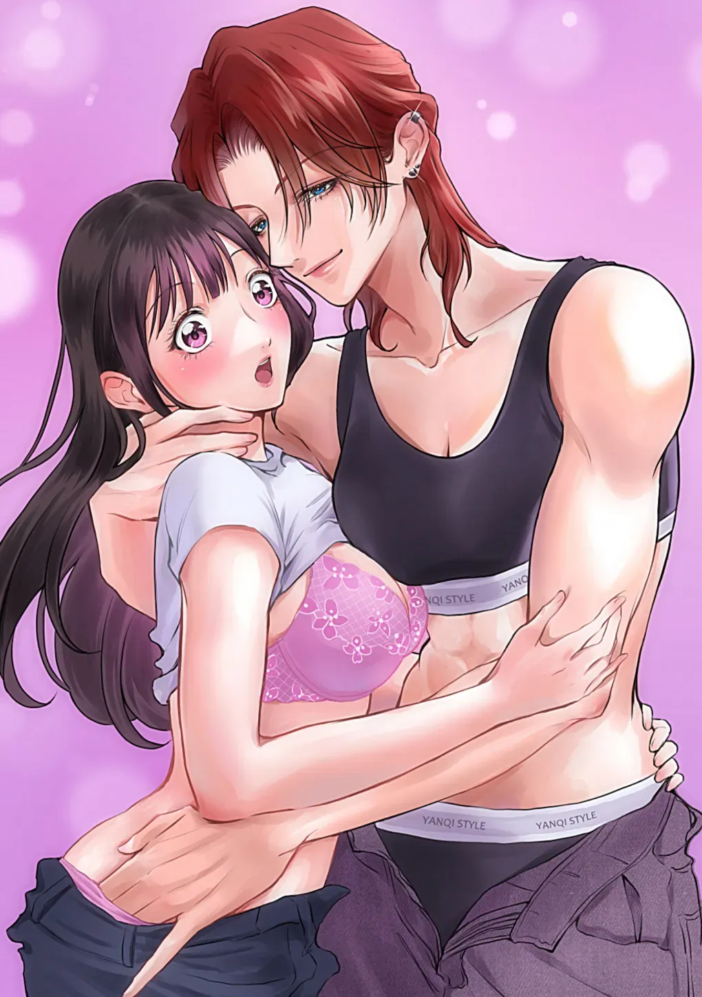 【レズ漫画】実家のお弁当屋を手伝う可愛い大学生が毎日お弁当を買いに来る女大工に密かに思いを寄せていたら心も体も溺愛されてブラブあまあま百合エッチ2