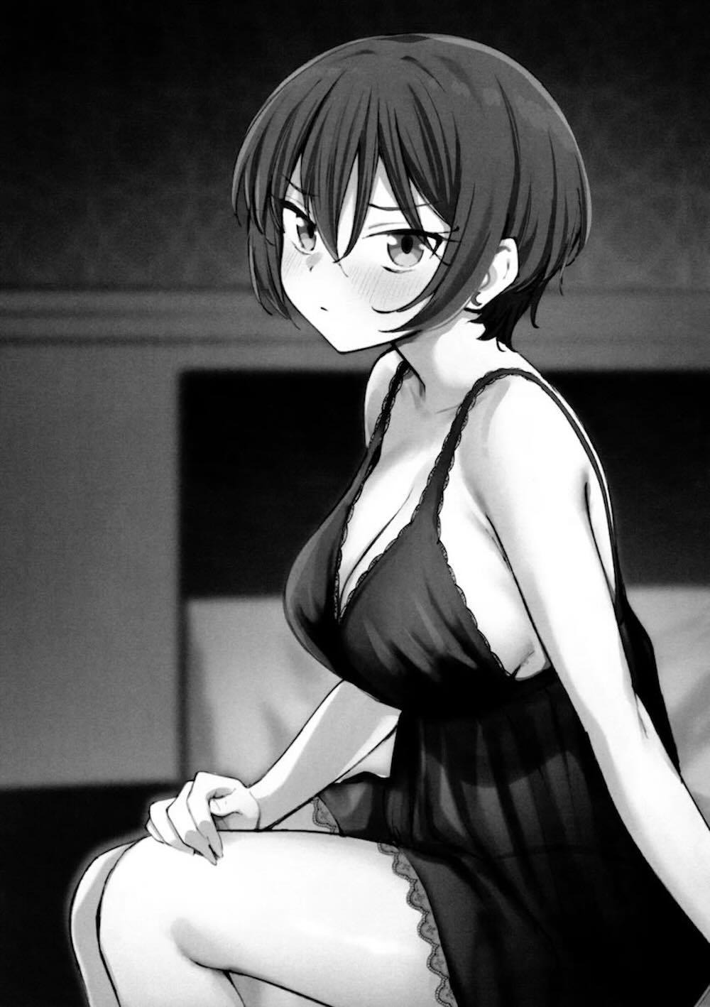 【レズ漫画 機動戦士Gundam GQuuuuuuX】売れる顔だと言われレズ風俗で働き始めたマチュのもとにコモリやニャアンが訪れてイチャイチャレズエッチ2