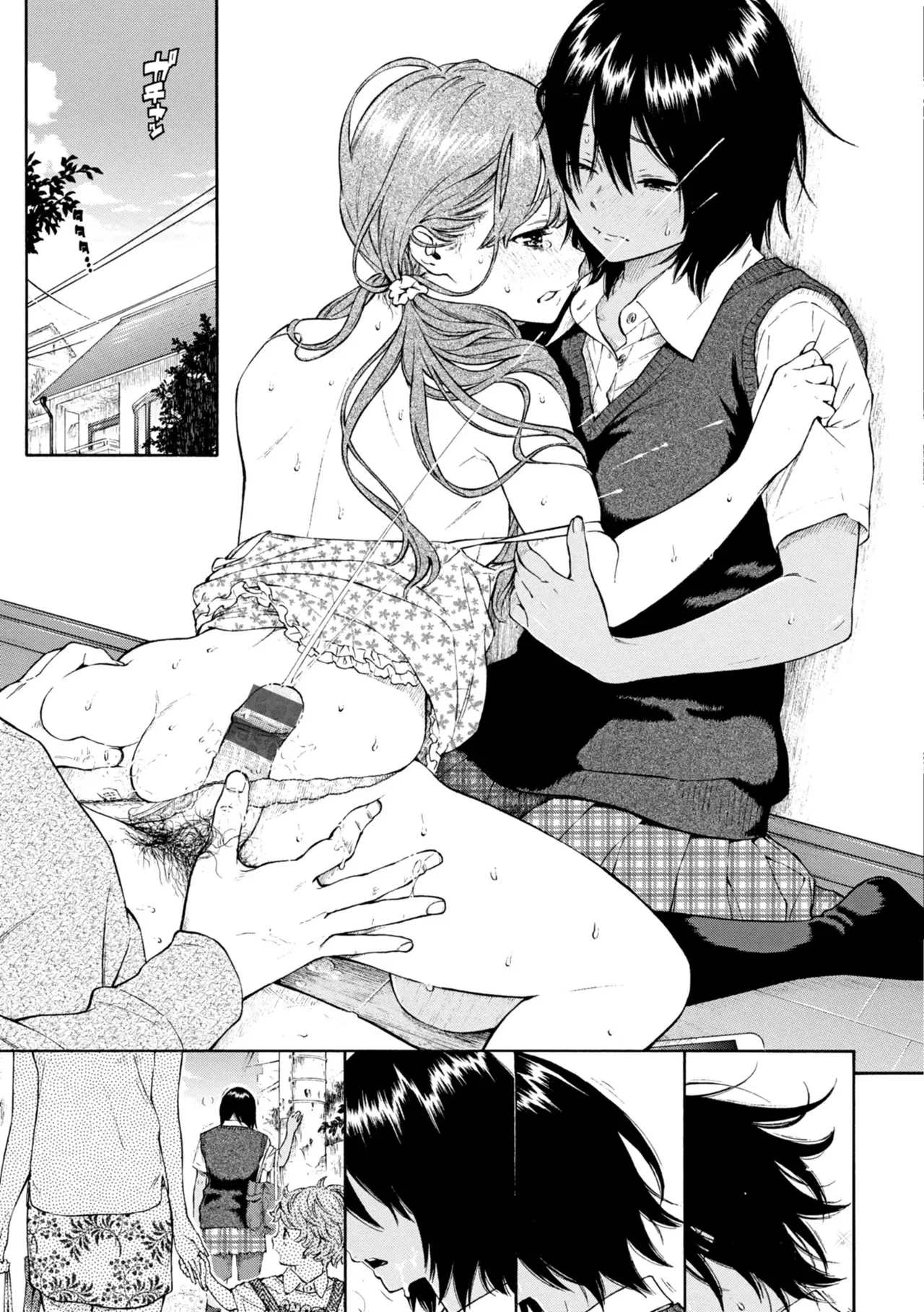 親友とイケメン家庭教師がセックスしているところを目撃してしまった女子校生が性に興味津々になり親友に内緒で家庭教師を誘惑して性欲を満たしちゃう秘密のエッチ14