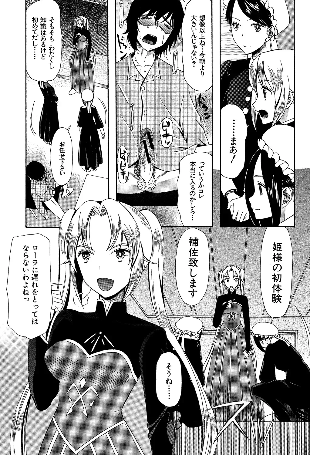 ひきこもりのゲーム大好き少年がネトゲで知り合った王国のお姫様に告白されて家に居候をすることになり毎日のように子種をおねだりされちゃうラブエッチ45