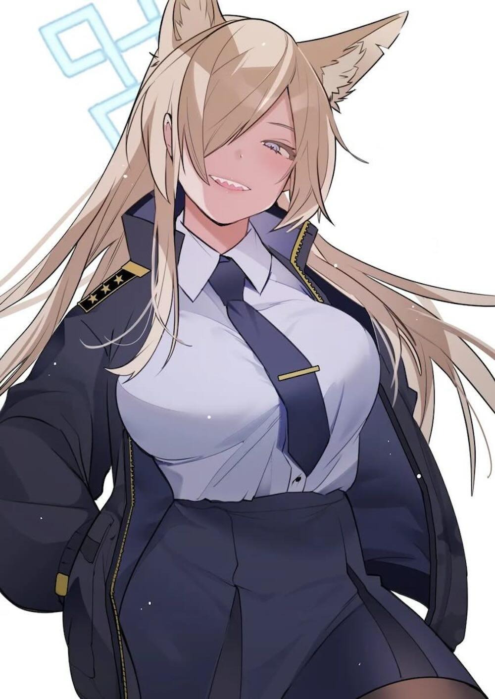 【ブルーアーカイブ】先生と付き合い始めて初めてのエッチに余裕の態度で挑もうとするもドキドキの表情を隠せない尾刃カンナがいきなり奥まで挿入されて思わず声が出ちゃうイチャラブセックス33