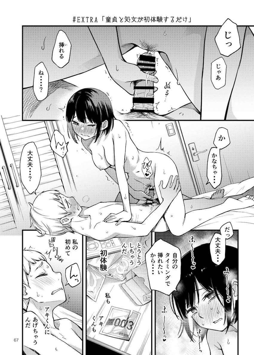 ついに童貞の彼氏と初体験を迎えることになった処女の可愛い女子校生があまりに初々しい彼氏が愛おし過ぎて性にのめり込んでいく純愛いちゃラブ発情エッチ67