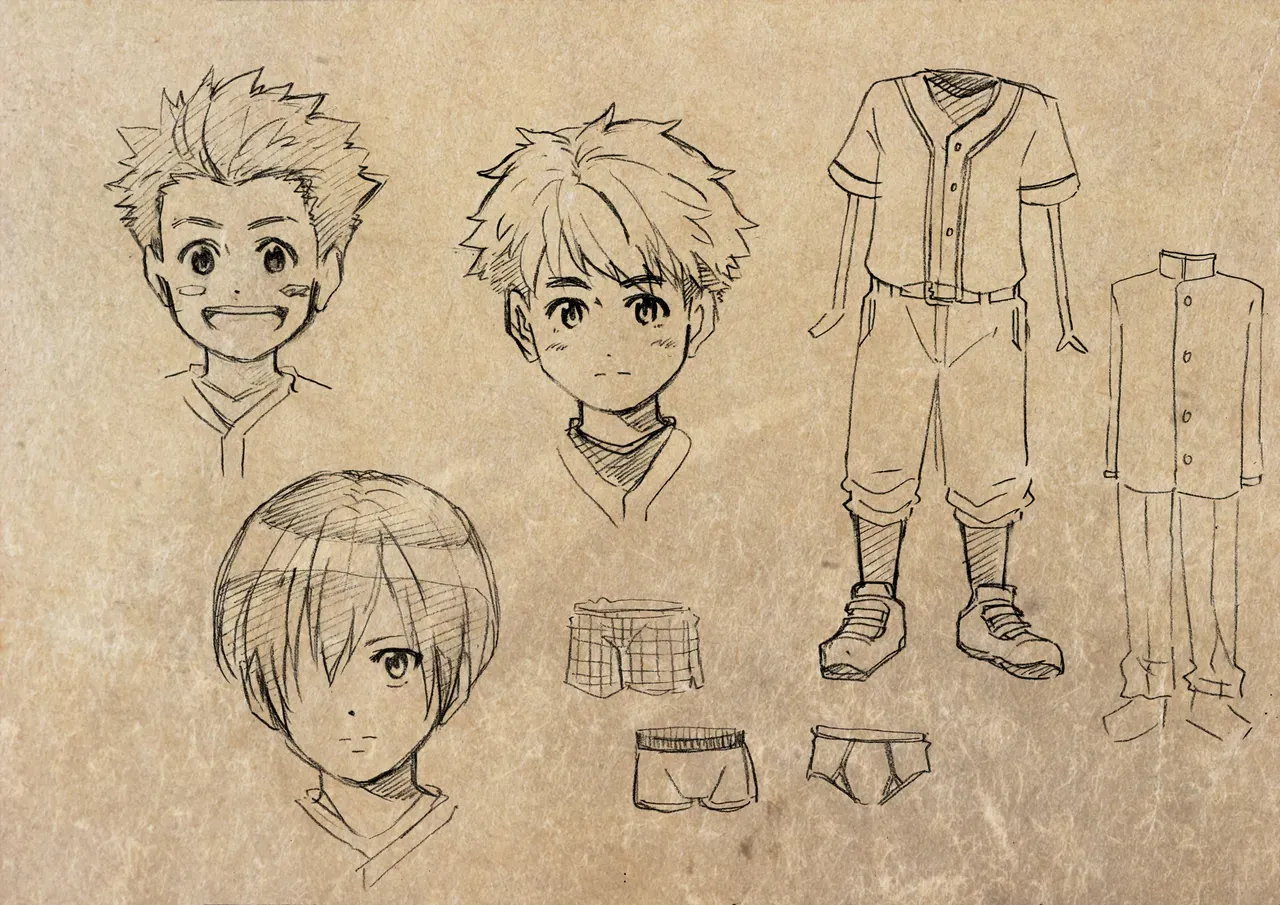 【BL漫画】野球部に入部しようと部室にやってきた新入生の男子生徒3人が入部テストで服を脱がされ恥じらいながらも部員たちの命令に従うボーイズラブエッチ49