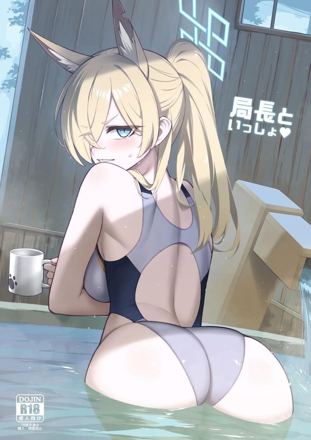 【ブルーアーカイブ】プールでライフセーバーをやってる尾刀カンナが手伝いに来た先生とシャワールームで濃厚に絡み合って絶頂しちゃうドキドキエッチ