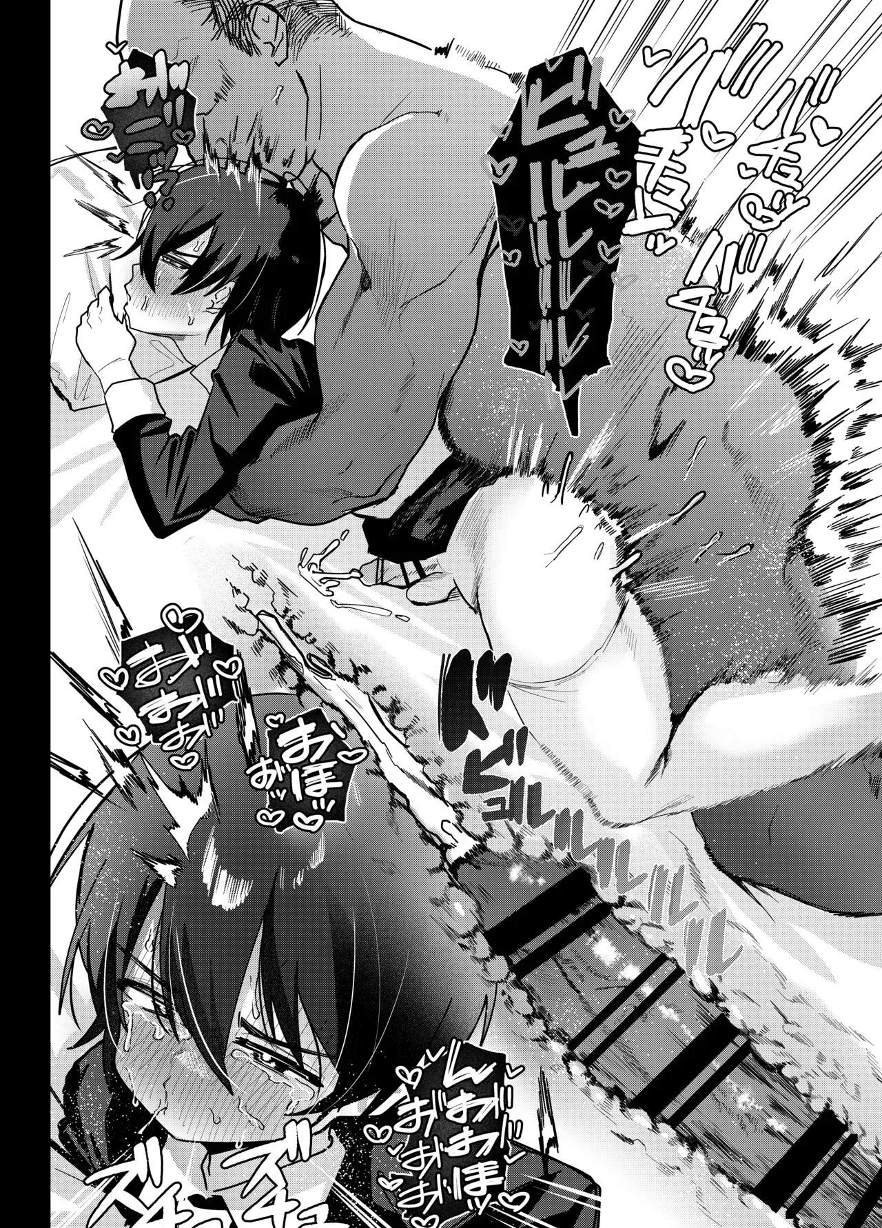 【BL漫画】勉強が得意で優等生な男子高校生が裏アカで女装やオナニーの動画を載せるのが男性教師にバレて脅され無理やり学校で身体を弄ばれちゃうドキドキゲイエッチ24