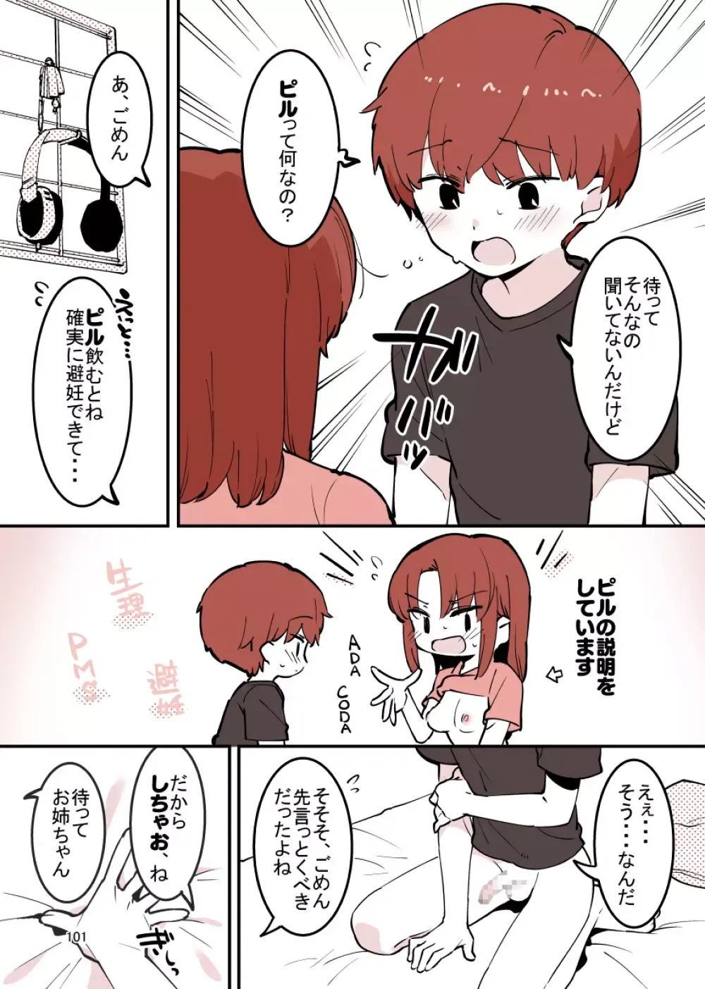 綺麗で可愛いお姉ちゃんと禁断の行為をしてしまっているショタ弟クンがイケナイと思いながらも姉の誘惑しに負けて何度も一線を越えちゃうイチャラブ近親相姦エッチ101