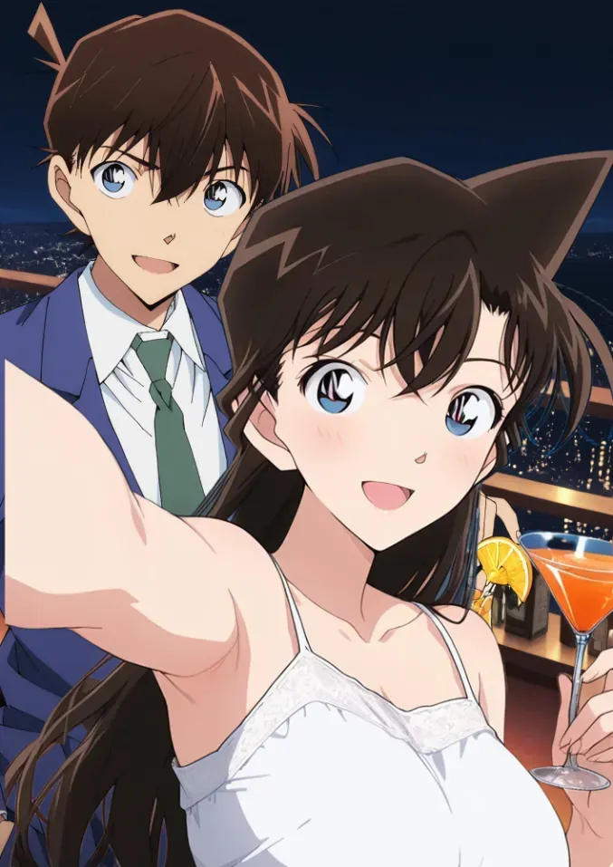 【名探偵コナン】悪辣な罠に嵌り空手部コーチのセフレとなってしまった毛利蘭が空手大会で優勝して念願の工藤新一と一夜を共にしたのに満足できずにAVデビューさせられちゃうドキドキ調教エッチ41