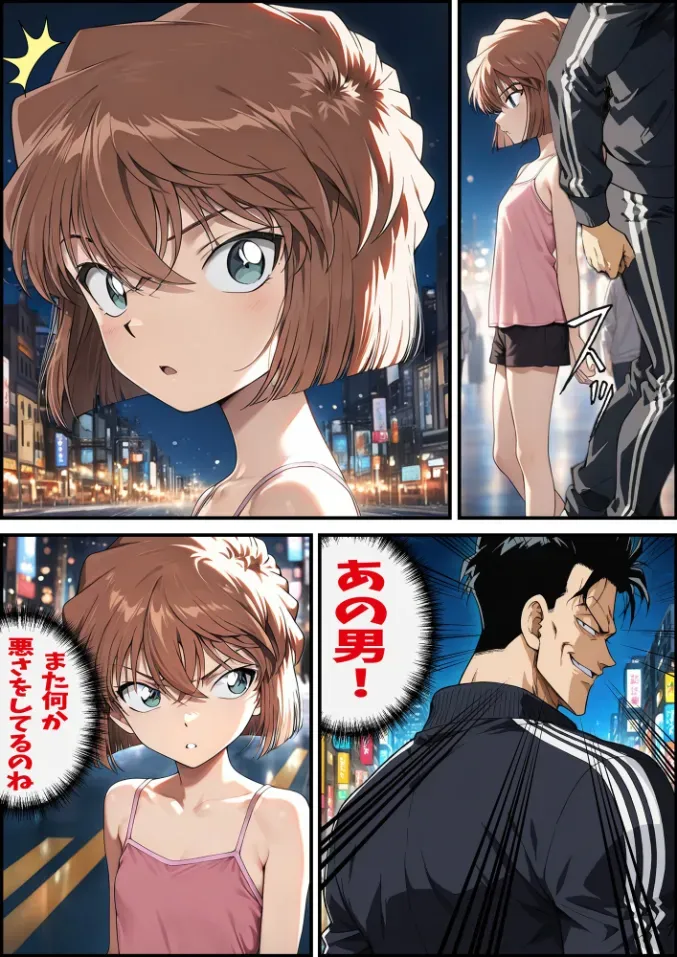 【名探偵コナン】悪辣な罠に嵌り空手部コーチのセフレとなってしまった毛利蘭が空手大会で優勝して念願の工藤新一と一夜を共にしたのに満足できずにAVデビューさせられちゃうドキドキ調教エッチ58