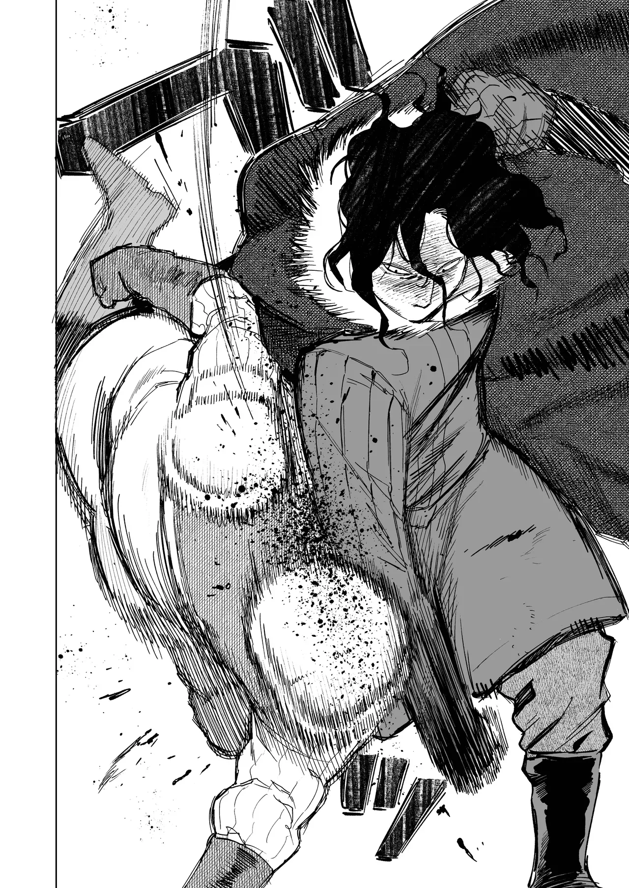 過酷な売春宿の仕事に耐えられず逃げだした美人娼婦が死にかけていたところを無口なイケメン狩人に拾われて食事をもらう代わりに毎晩性処理の相手をさせられていたのに少しずつ距離が縮まり愛し合うラブエッチ34