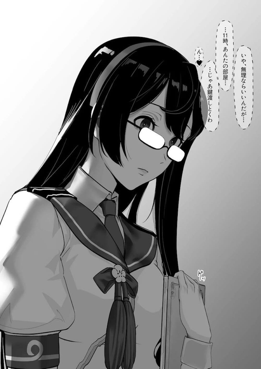 【艦隊これくしょん】事務作業に追われていた鎮守府所属の山城が残業終わりに提督に匂いを嗅ぎたいと迫られて濃厚汗だくセックス42