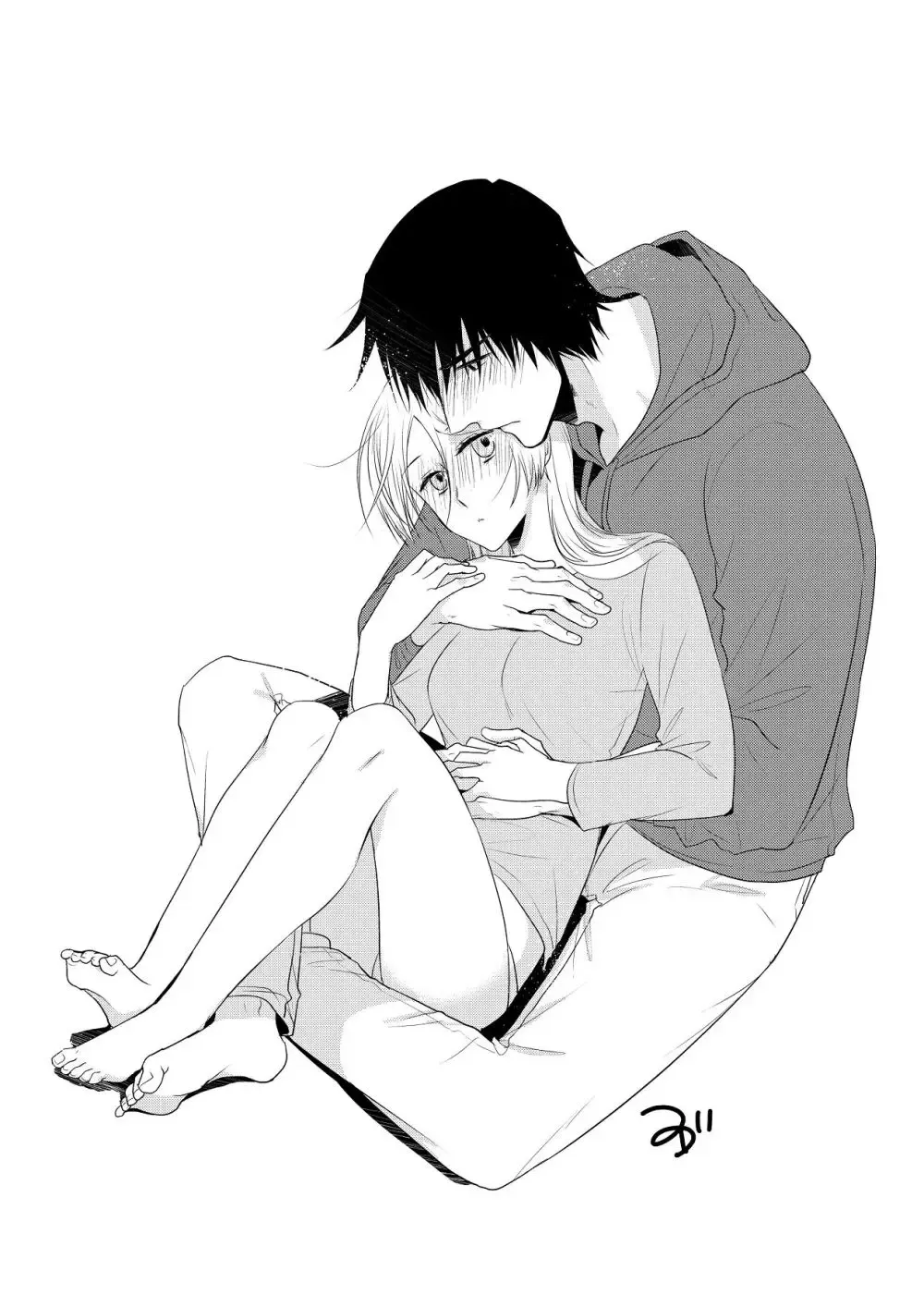 男から女になった同級生と一緒にルームシェアする長身でイケメンの男子学生がいろんなことで助けながらも恋心を抱き距離を縮めてドキドキ純愛エッチ45