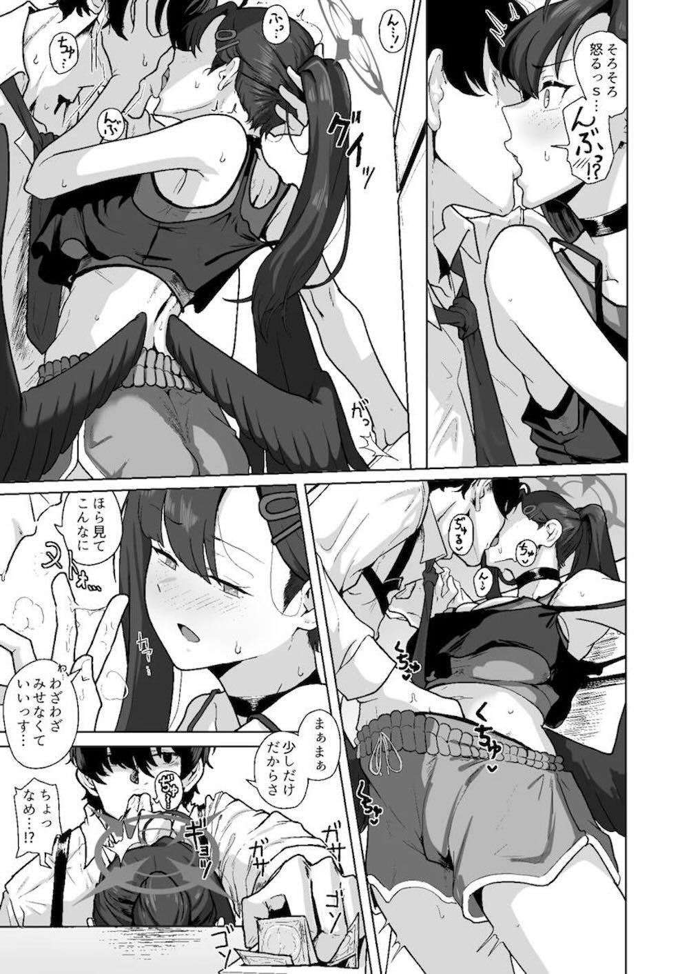 【ブルーアーカイブ】四畳半のボロアパートで半同棲している仲正イチカと先生が性欲のまま求め合っちゃうイチャイチャセックス6