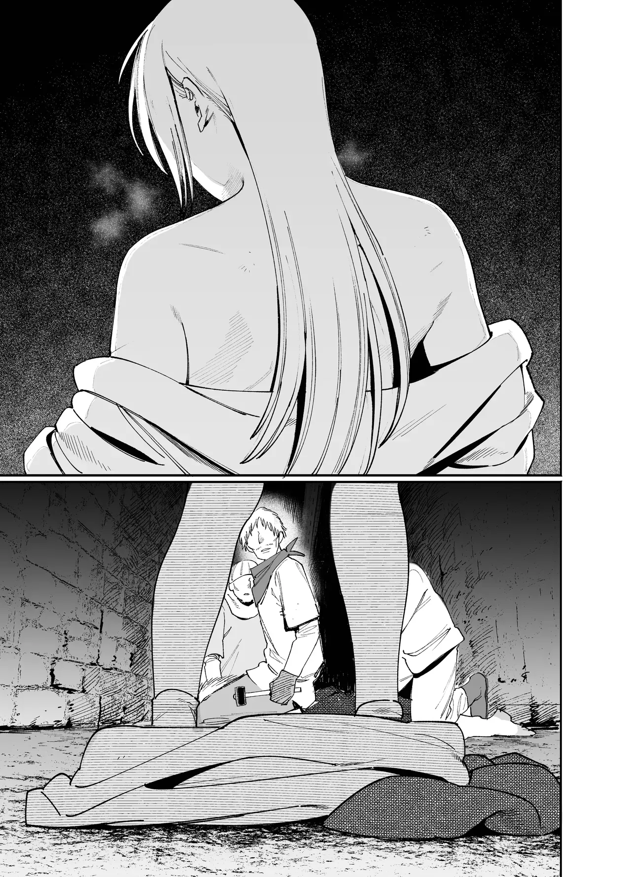 雪に囲まれた山小屋でイケメン狩人とひっそり共同生活をする都から逃げた美人娼婦が都に共に向かうことを命じられ過去を清算してもらい愛し合うラブエッチ37