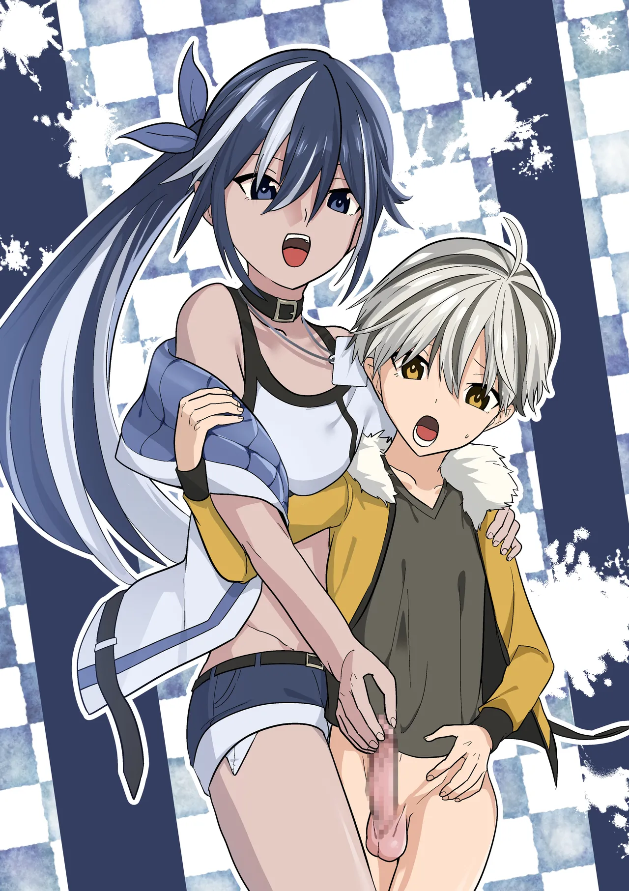 留守番中の少年の前に現れた精通介助士を名乗るスタイル抜群のお姉さんが性の知識が全くないショタ男子を弄んで気持ち良くしちゃう痴女プレイ13