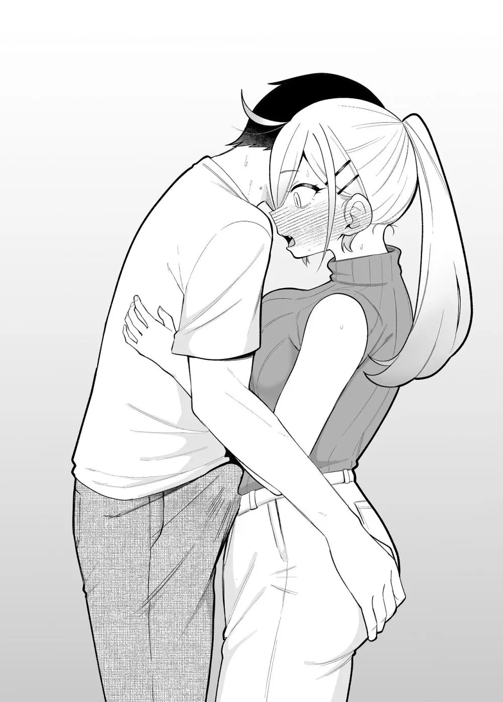 【堂島くんは動じない】娘と一緒に幸せに暮らすはじめとみつはがよつばが寝たのを見計らってイチャイチャｆ絡み合っちゃう夫婦のラブラブ子作りエッチ66