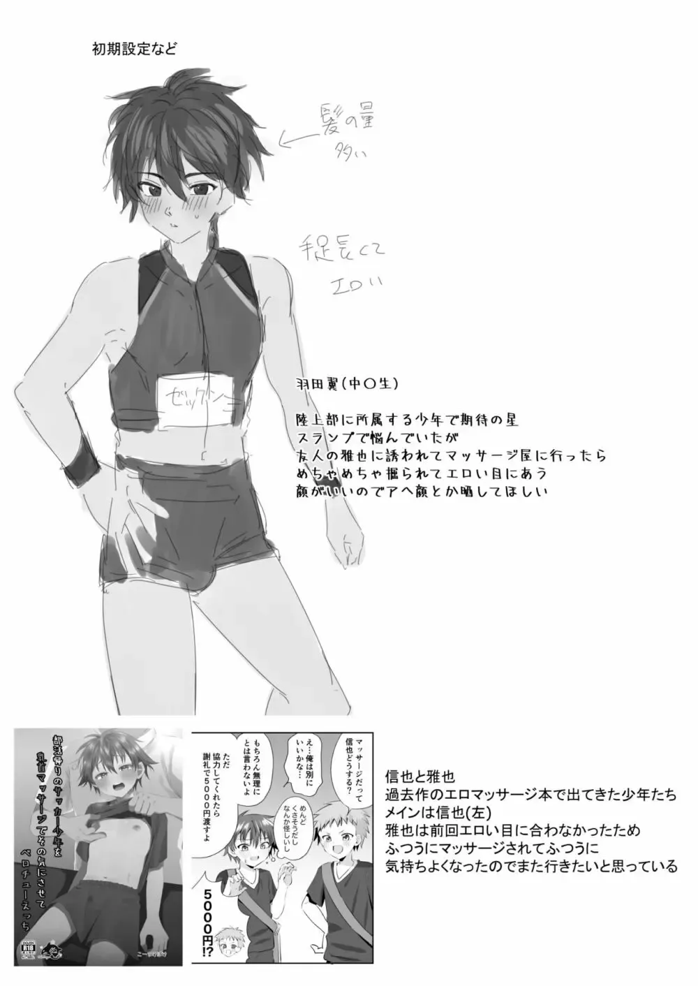 【BL漫画】部活のことで悩んでいた陸上部のイケメン少年が紹介されたマッサージに行ったら拘束や目隠しをされて好き勝手されちゃうドキドキゲイエッチ32